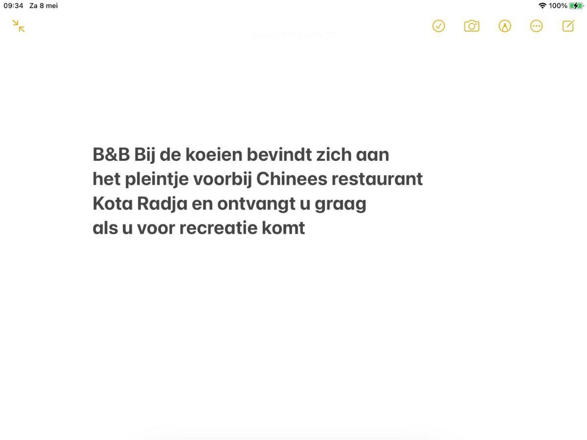 B&B Bij De Koeien Tubbergen Esterno foto